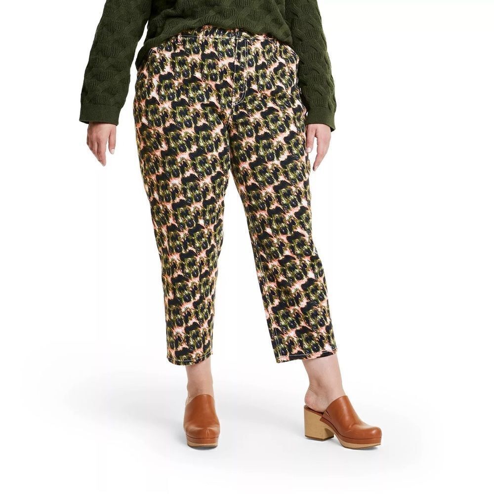 NWT -Rachel Comey X Target print jeans 20/22